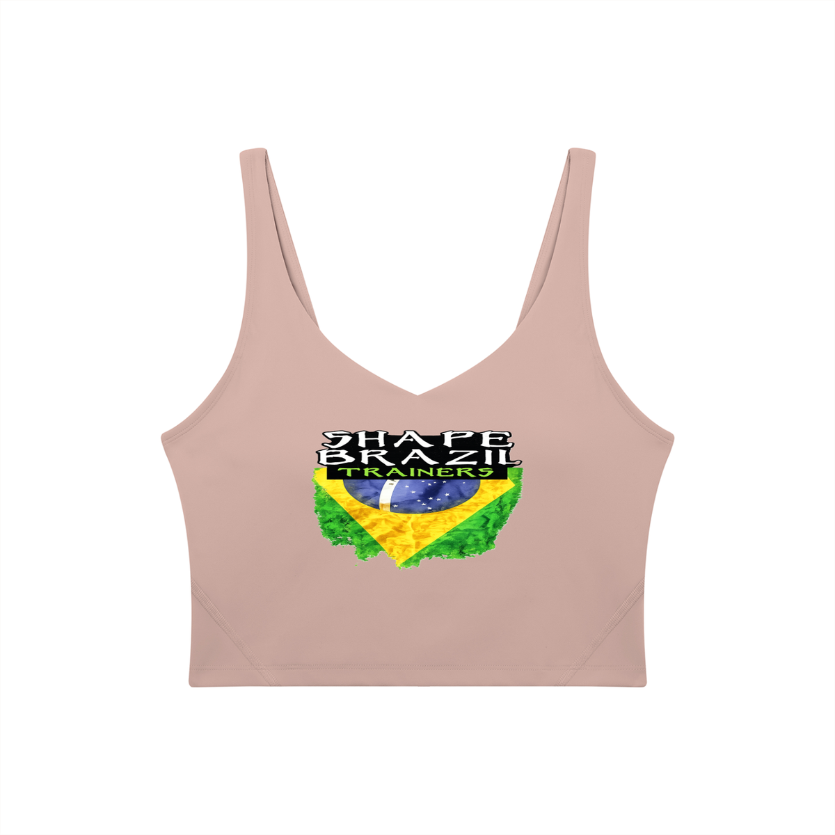 Women's V-Neck Yoga Sports Bra
