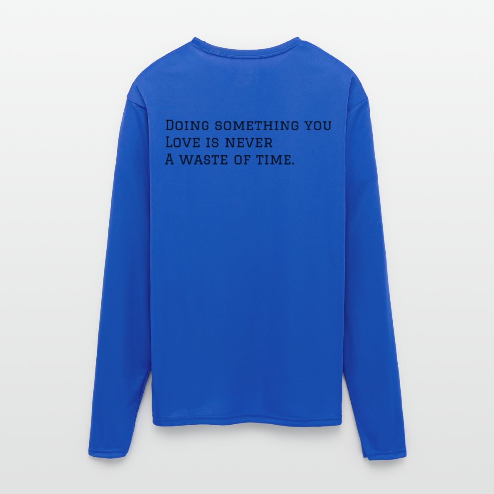 Upfront moisture wicking (Motivation) - royal blue