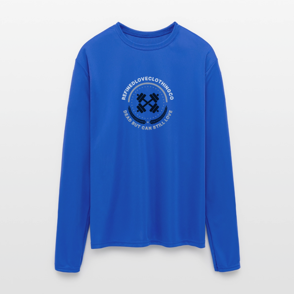 Upfront moisture wicking (Motivation) - royal blue