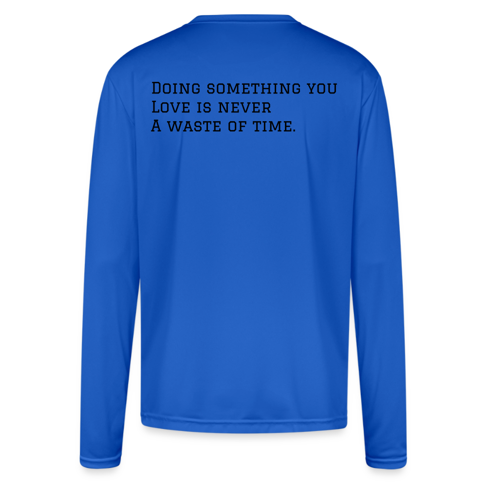 Upfront moisture wicking (Motivation) - royal blue