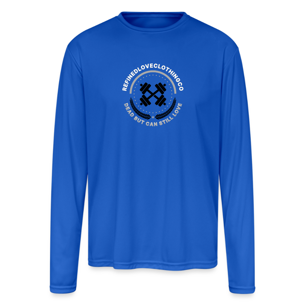 Upfront moisture wicking (Motivation) - royal blue