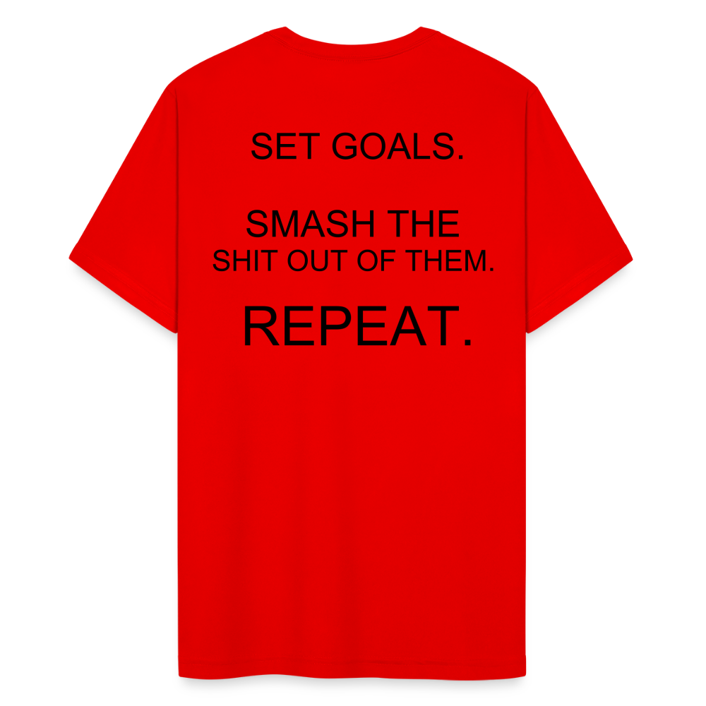 Men’s Moisture Wicking Performance T-Shirt - red