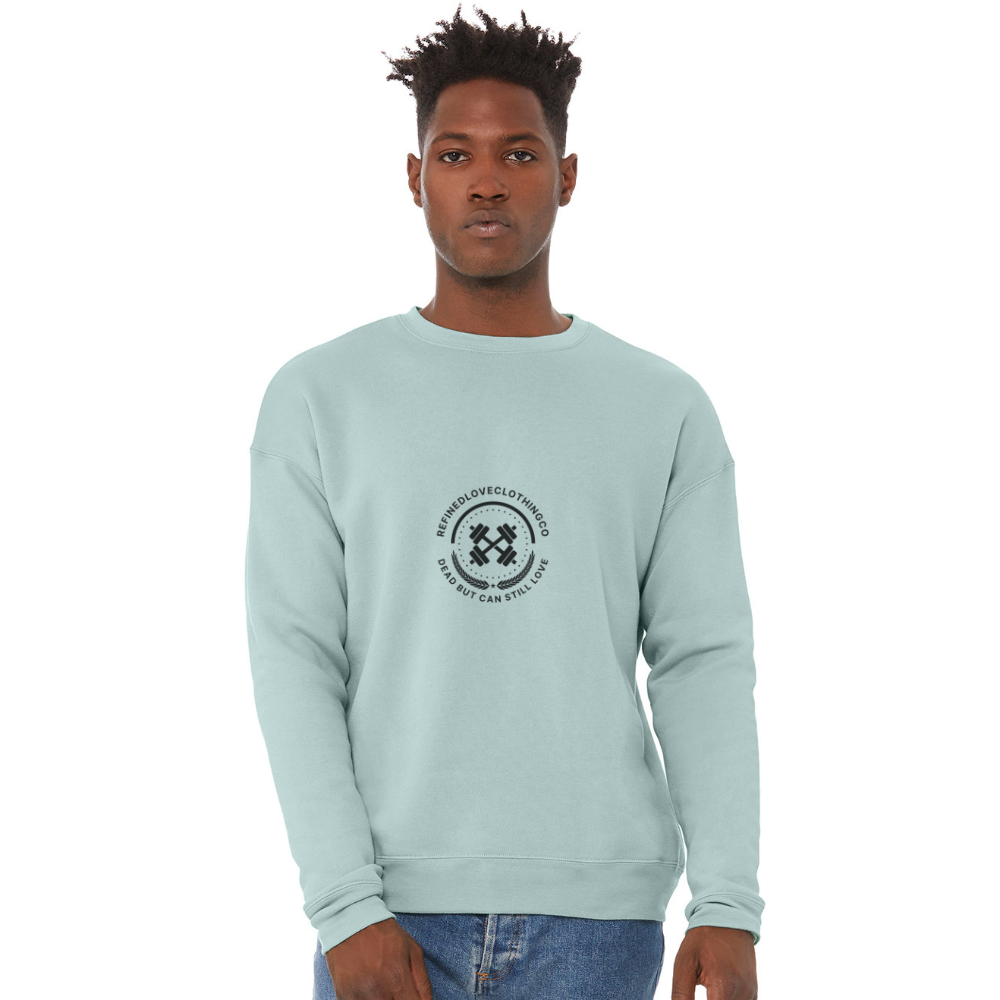 Bella + Canvas Unisex Sweatshirt - dusty blue