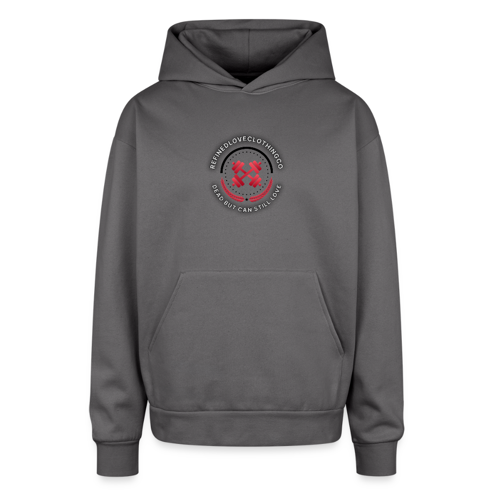 Oversized Hoodie(Gimike007_fit) - graphite gray
