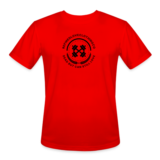 Men’s Moisture Wicking Performance T-Shirt - red