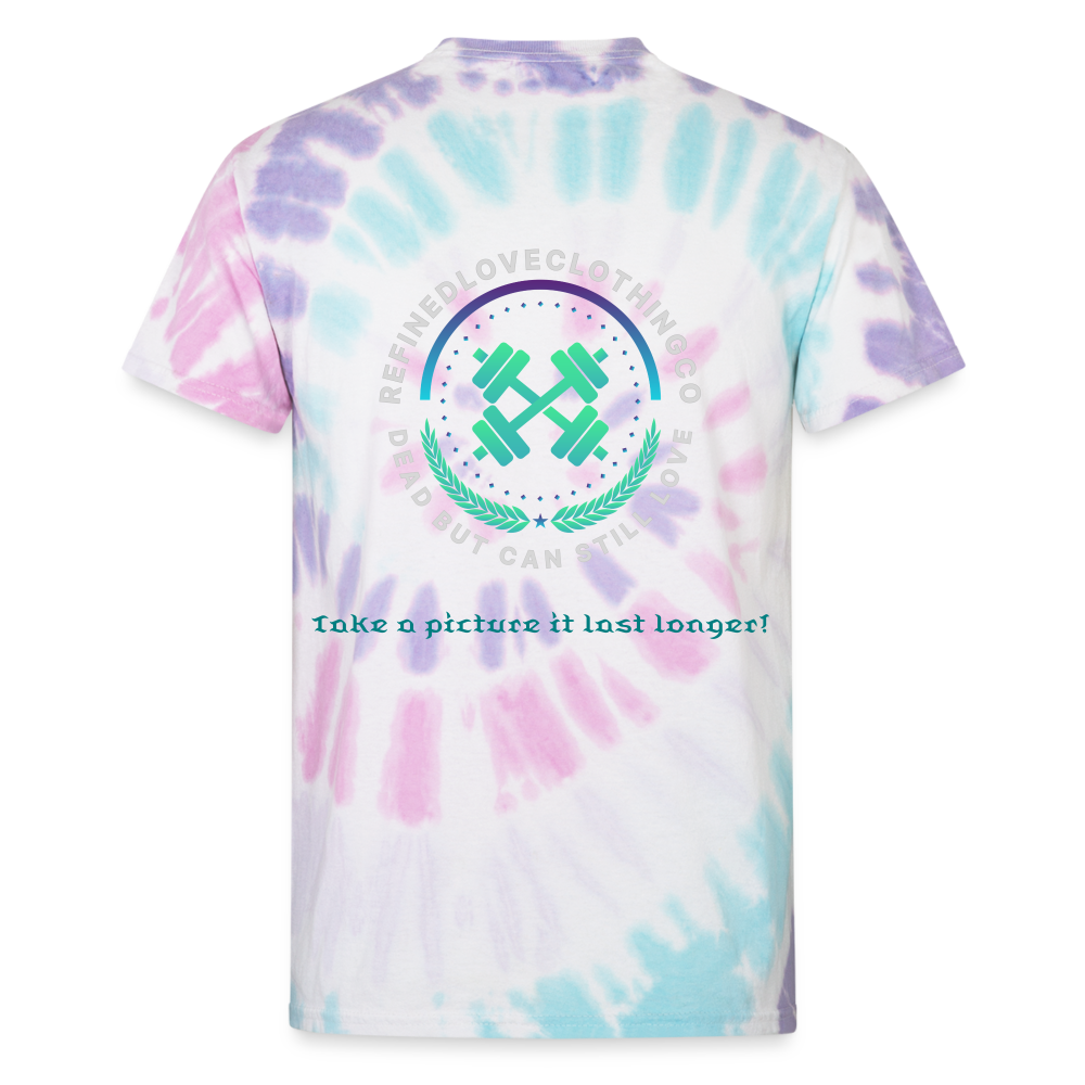 Unisex Tie Dye T-Shirt - Pastel Spiral