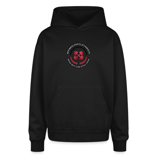 Oversized Hoodie(Gimike007_fit) - black