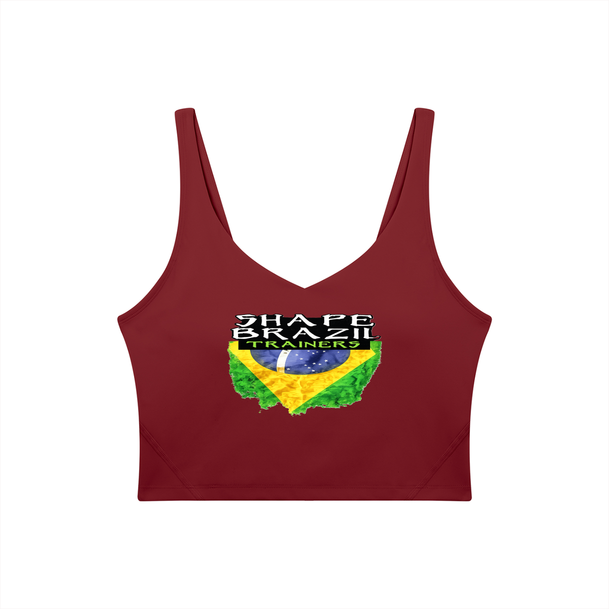 Women's V-Neck Yoga Sports Bra