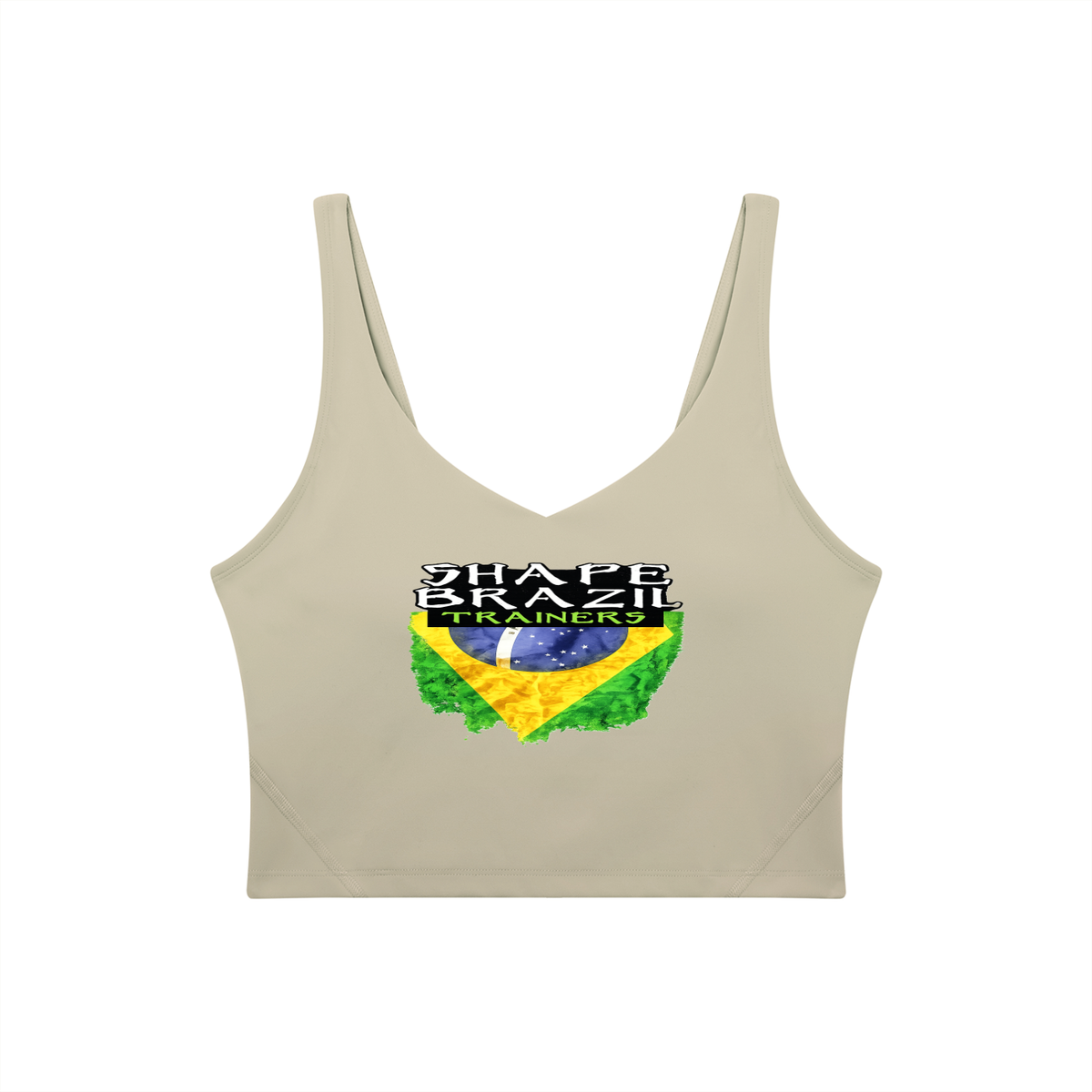 Women's V-Neck Yoga Sports Bra