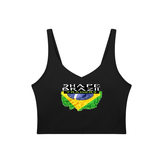 Women's V-Neck Yoga Sports Bra