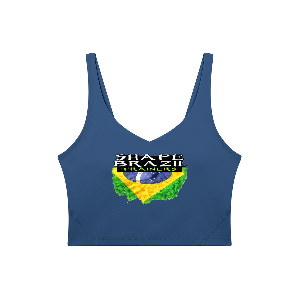 Women's V-Neck Yoga Sports Bra