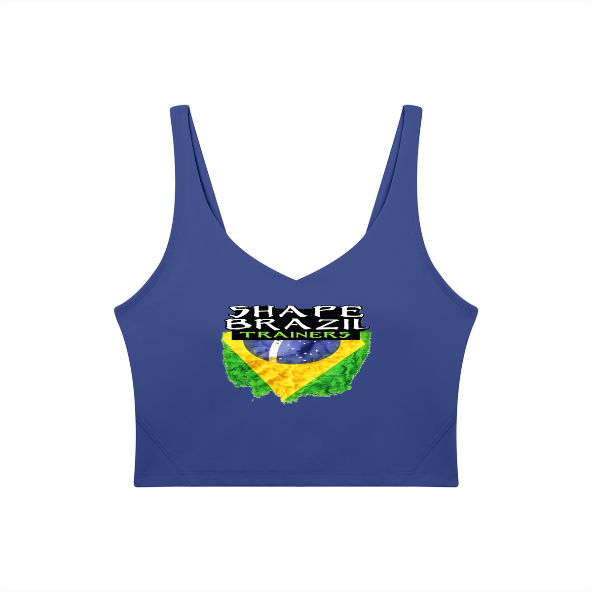 Women's V-Neck Yoga Sports Bra