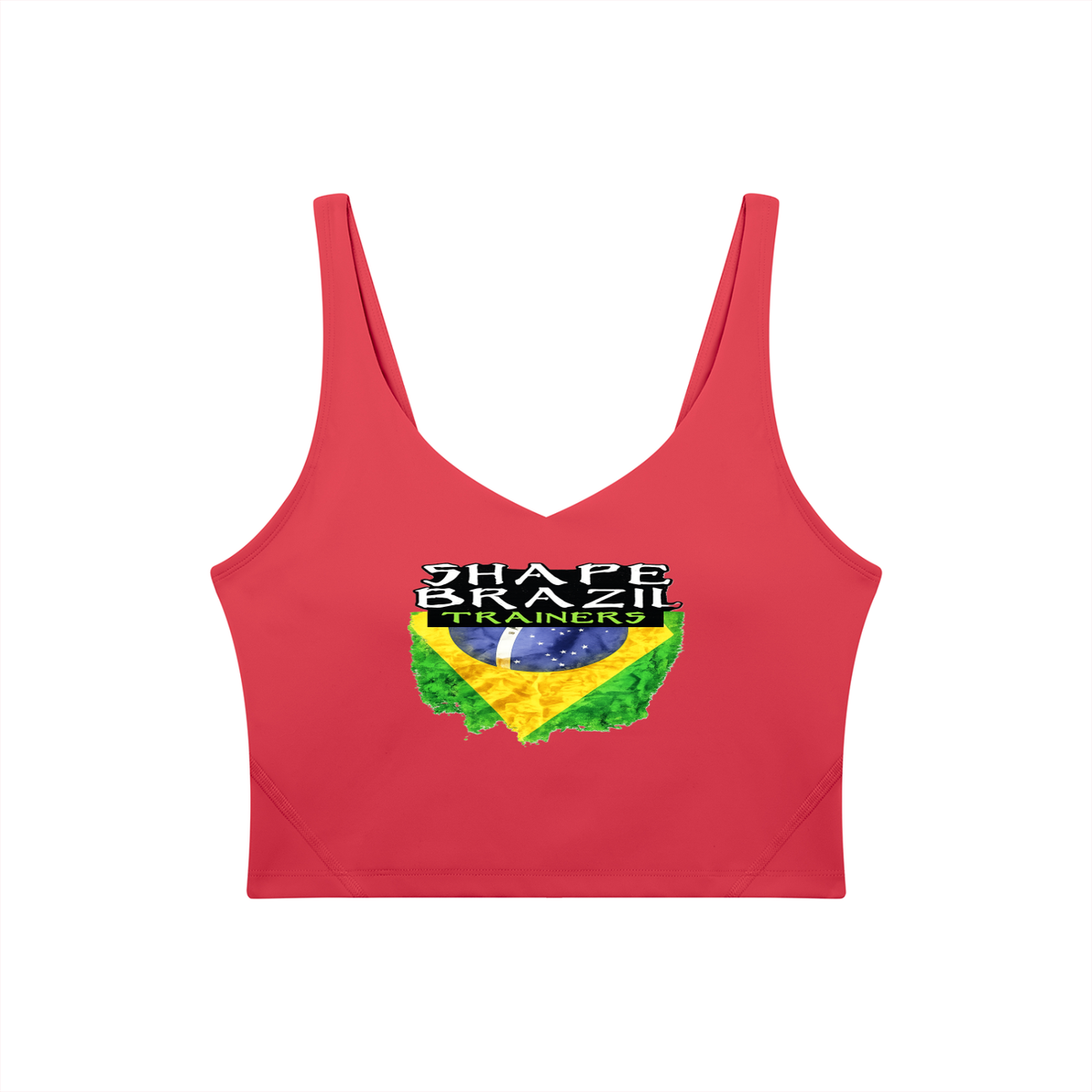 Women's V-Neck Yoga Sports Bra