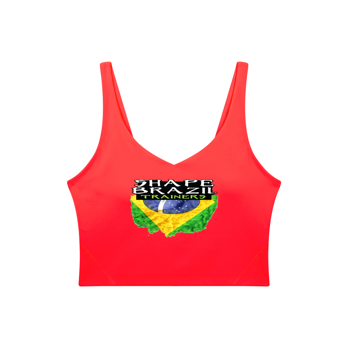 Women's V-Neck Yoga Sports Bra